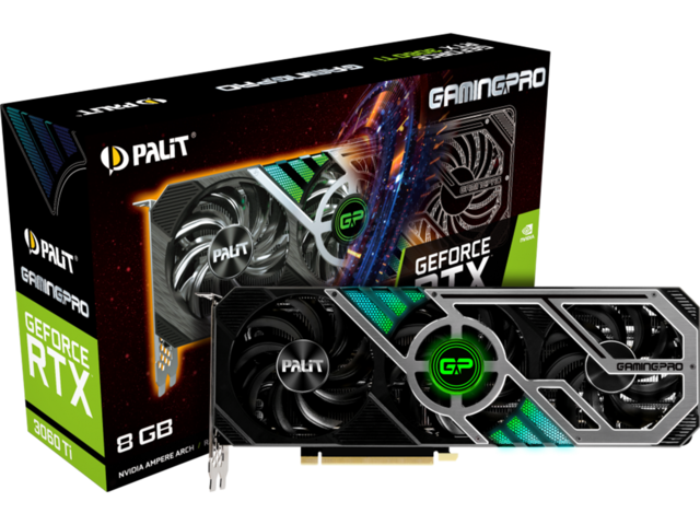 Видео карти Palit GeForce RTX 3060 Ti GamingPro