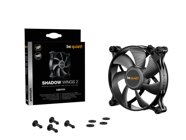 Вентилатори be quiet! Shadow Wings 2 120mm PWM