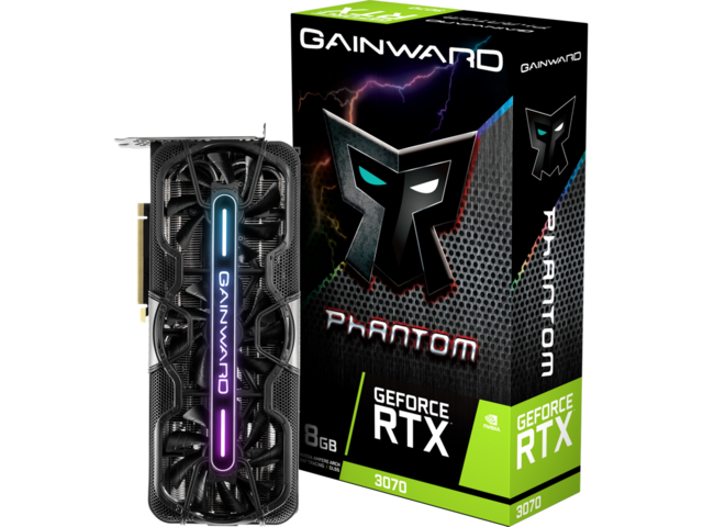 Видео карти Gainward GeForce RTX 3070 Phantom