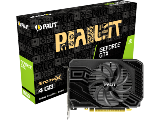 Видео карти Palit GeForce GTX 1650 StormX D6