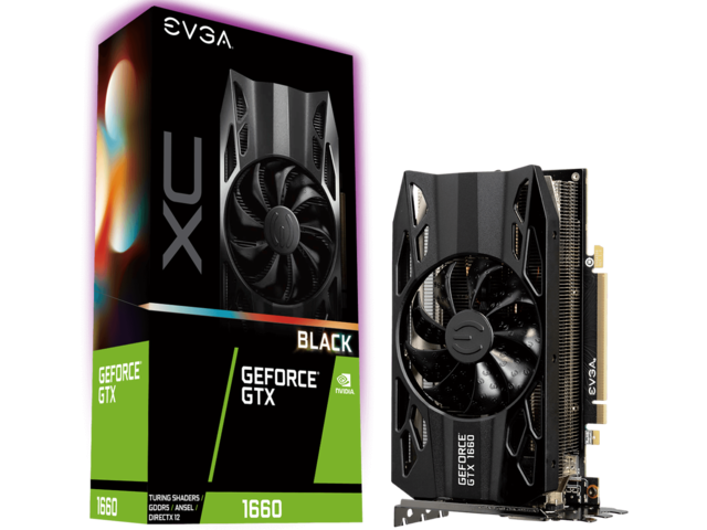 Видео карти EVGA GeForce GTX 1660 XC BLACK GAMING