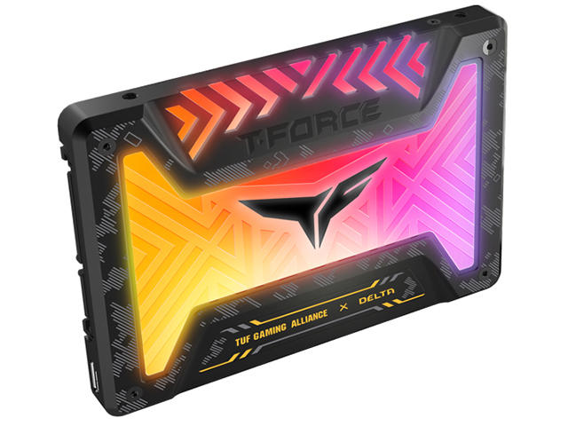 SSD 500GB Team Group T-FORCE DELTA TUF Gaming RGB SATA