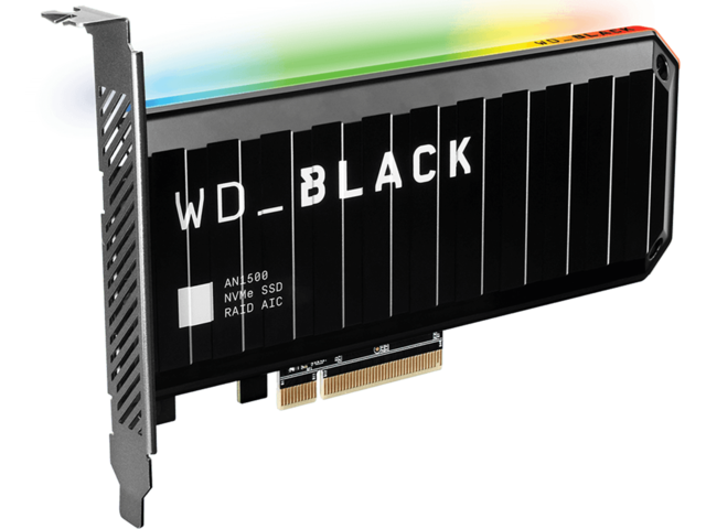 SSD 2TB WD_BLACK AN1500 NVMe PCIe