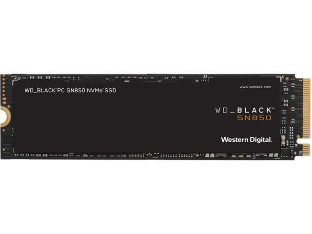 SSD 500GB WD_BLACK SN850 Gen4 PCIe NVMe SSD