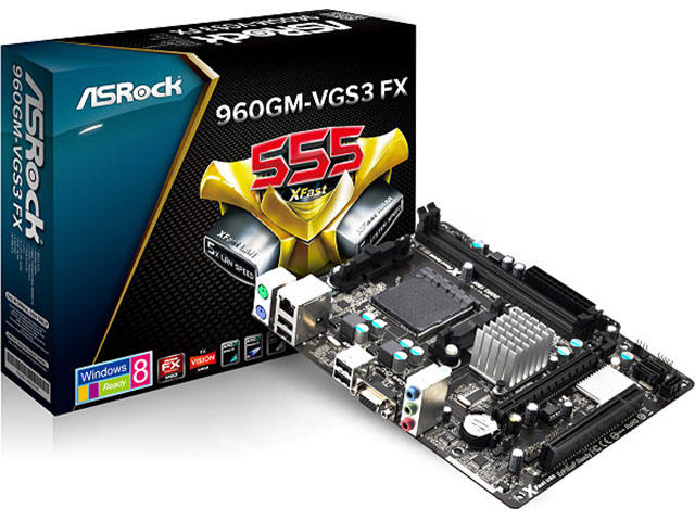 Дънни платки ASRock 960GM-VGS3 FX