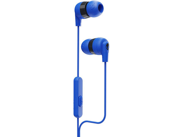 Слушалки Skullcandy Ink’d Plus, в кобалтово синьо