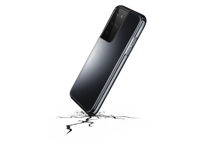 Калъфи Cellularline прозрачен твърд кейс за Samsung Galaxy S21 Ultra+