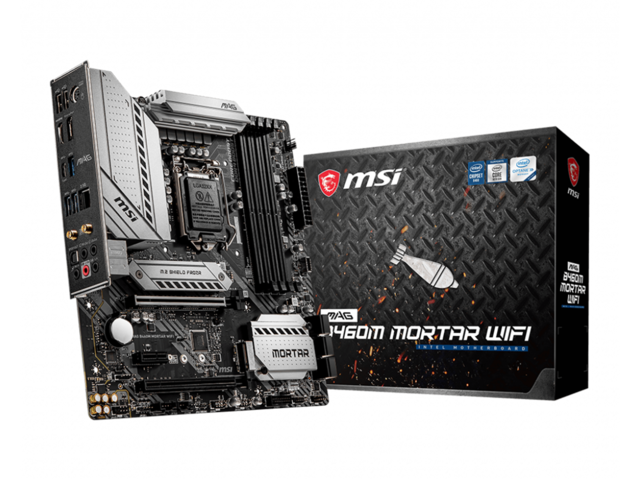 Дънни платки MSI MAG B460M MORTAR WIFI