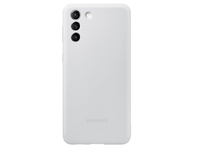 Калъфи Samsung Galaxy S21+  Silicone Cover, в светлосиво