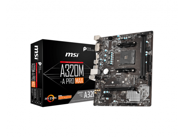 Дънни платки MSI A320M-A PRO MAX