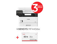 Принтери Canon i-SENSYS MF443dw + Canon CRG-057H