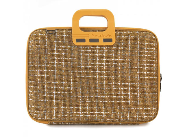 Чанти за Лаптопи Bombata Tweed 15,6" - 16" Yellow
