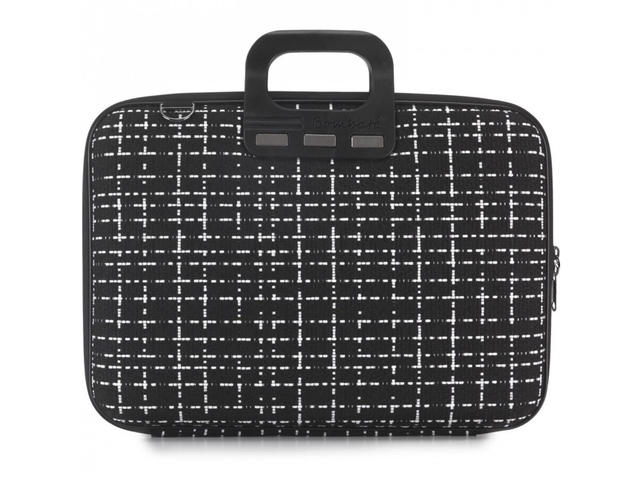 Чанти за Лаптопи Bombata Tweed 15,6" - 16" Black