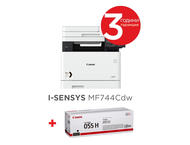 Принтери Canon i-SENSYS MF744Cdw+ Canon CRG-055H BK