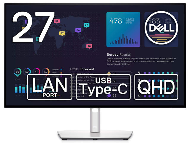 Монитори Dell UltraSharp U2722DE