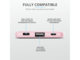 Външни батерии Trust Primo Ultra-thin Powerbank 5.000 mAh - pink