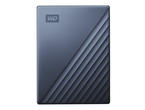 Външни HDD 2TB WD My Passport Ultra Blue Metal finish