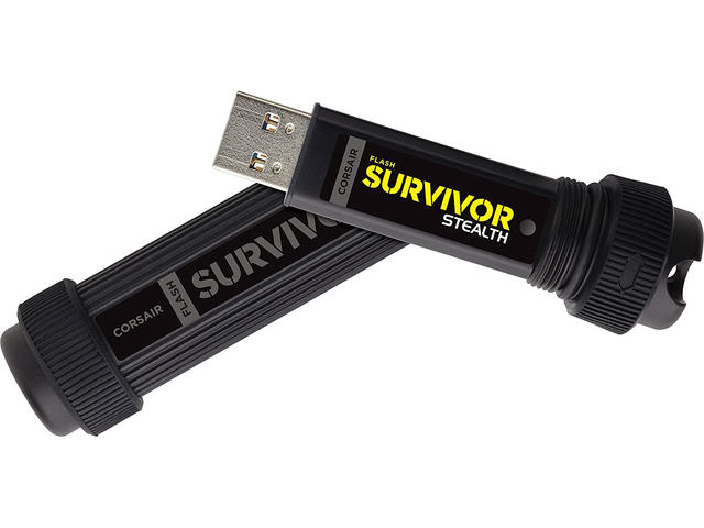 USB памети 64GB Corsair Flash Survivor Stealth USB 3.0