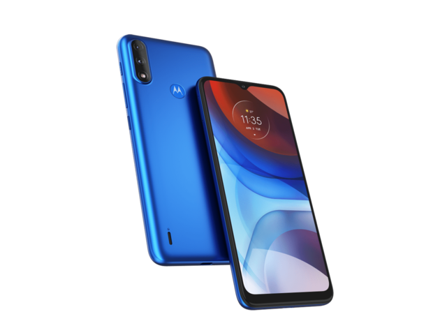 Смартфони Motorola Moto E7 Power 64GB, Tahiti Blue