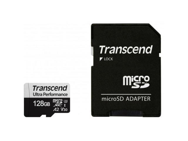Карти памет Transcend 128GB microSDXC 340S