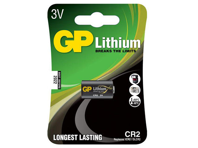 Външни батерии Батерия литиева Фото GP CR-2 3V