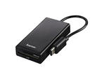 USB Хъб Hama USB 2.0 Type-C хъб / четец на карти за смартфон / таблет / лаптоп / компютър