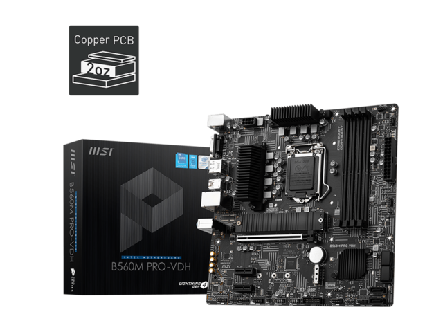 Дънни платки MSI B560M PRO-VDH