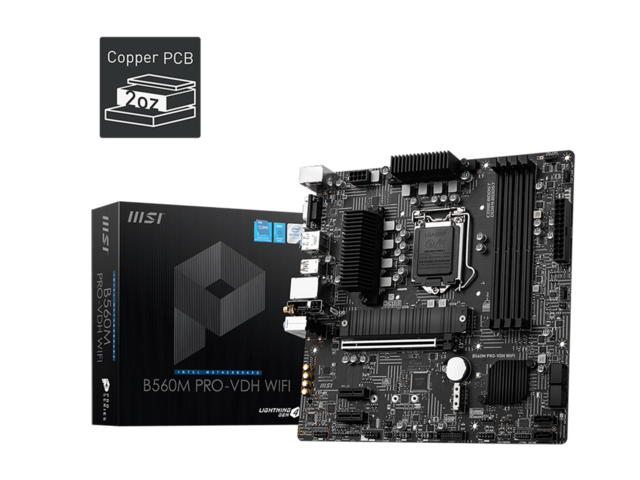 Дънни платки MSI B560M PRO-VDH Wi-Fi
