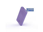 Външни батерии Hama "Fabric 10" Power Pack, 10000 mAh, Paisley Purple
