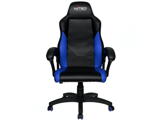 Геймърски столове Nitro Concepts C100 - Black-blue