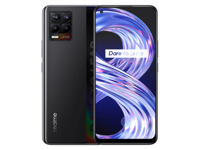 Смартфони Realme 8 64GB, Cyber Black