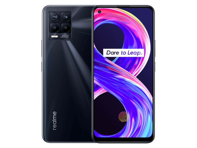 Смартфони Realme 8 Pro 128GB, Punk Black