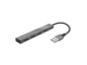 USB Хъб Trust Halyx Aluminium 4-портов Mini USB хъб