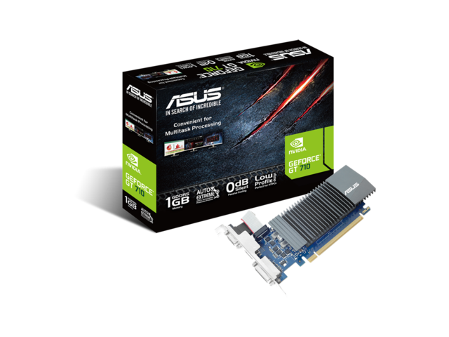 Видео карти ASUS GeForce GT 710 1GB GDDR5