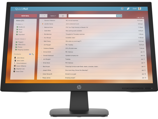 Монитори HP P22v G4