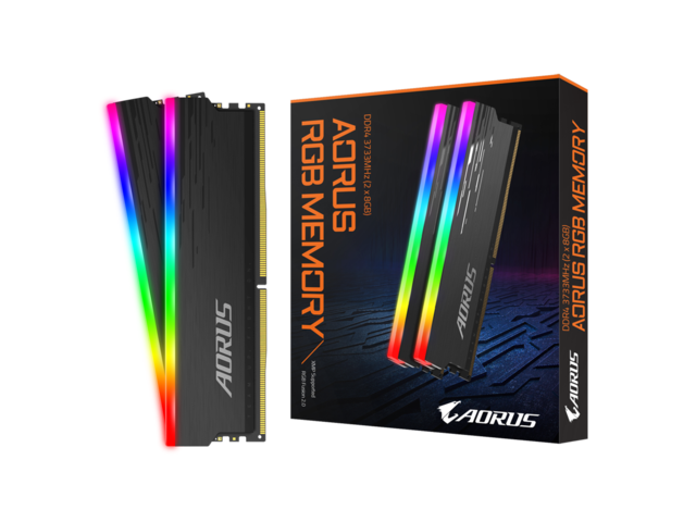 Оперативна памет 16GB (2X8GB) DDR4 3733MT/s AORUS RGB