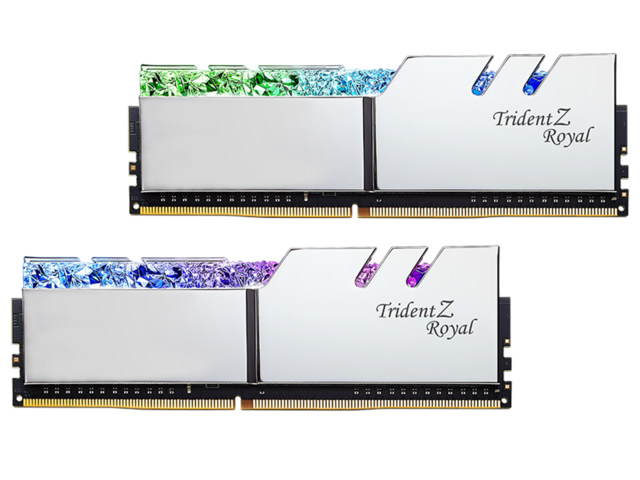 Оперативна памет 16GB (2x8GB) DDR4 4000MT/s G.SKILL Trident Z Royal Silver