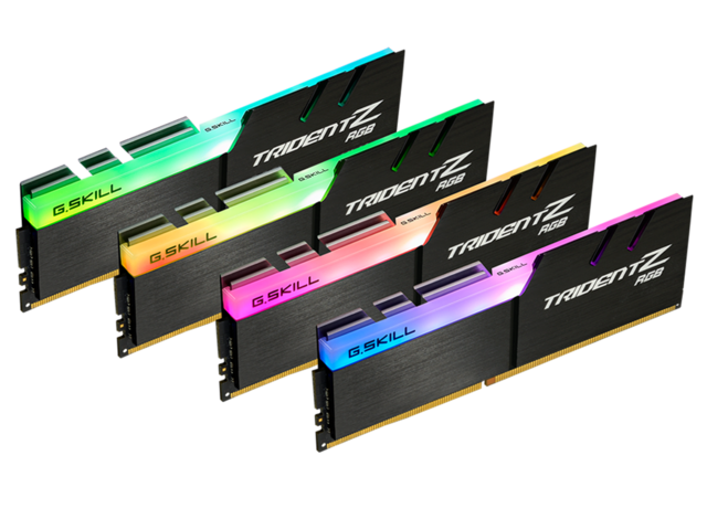 Оперативна памет 32GB(4x8GB) DDR4 4000MHz G.SKILL Trident Z RGB