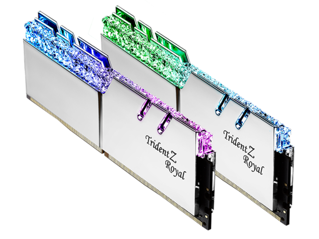 Оперативна памет 32GB (2x16GB) DDR4 4000MHz G.SKILL Trident Z Royal Silver