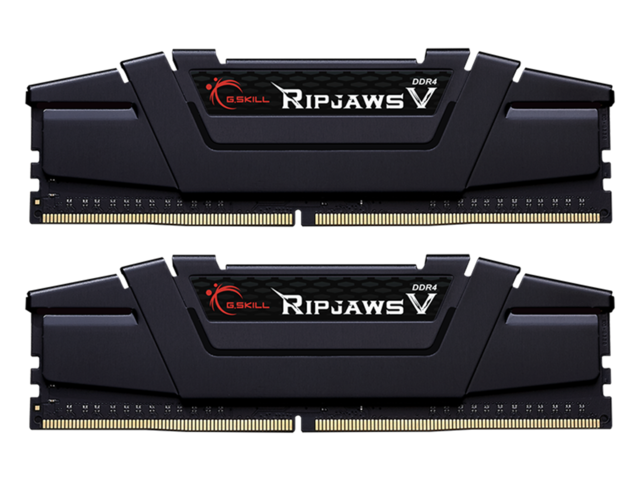 Оперативна памет 32GB (2x16GB) DDR4 3200MHz G.SKILL Ripjaws V Black