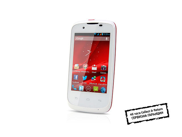 Смартфони Prestigio MultiPhone 3540 DUO 4GB, бял цвят
