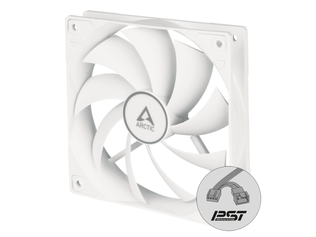 Вентилатори Arctic F12 PWM PST White