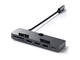 USB Хъб Satechi Aluminum TYPE-C CLAMP PRO Hub (3x USB 3.0,MicroSD) - Space Gray