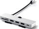 USB Хъб Satechi Aluminum TYPE-C CLAMP PRO Hub (3x USB 3.0,MicroSD) - Silver