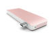 USB Хъб Satechi Aluminium TYPE-C Passthrough USB Hub - Rose Gold