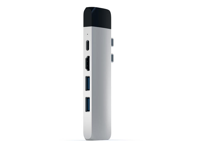USB Хъб Satechi Aluminium TYPE-C PRO Hub - Silver
