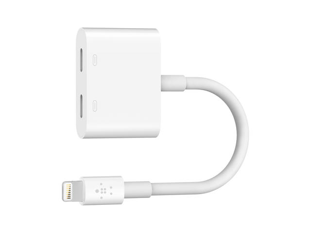 Кабели и Адаптери Belkin Lightning Audio + Charge RockStar™