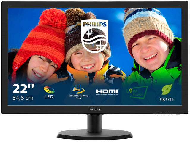 Монитори Philips 223V5LHSB/00
