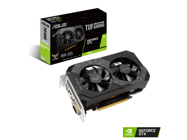 Видео карти ASUS TUF Gaming GeForce GTX 1650 4GB