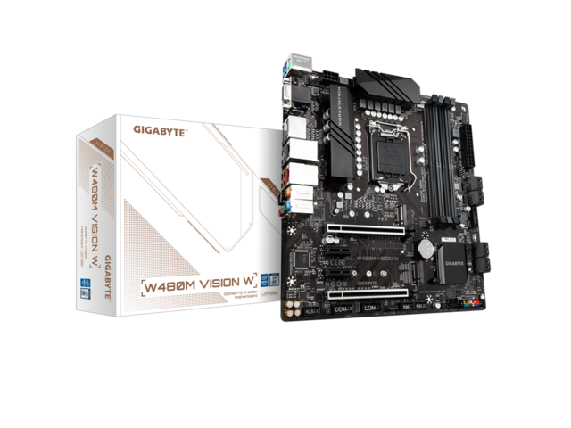Дънни платки GIGABYTE W480M VISION W